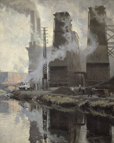 Power Station at Croix-Wasquehal by Hippolyte Lety